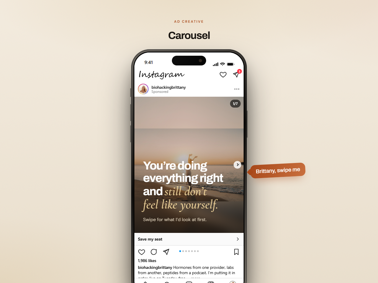 Carousel preview